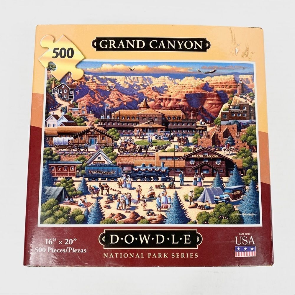 Grand Canyon 500 Piece Dowdle National Parks Series Jigsaw Puzzle